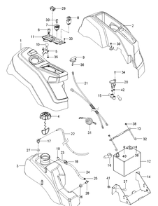 Part Location Diagram of 529989703 Husqvarna Cap