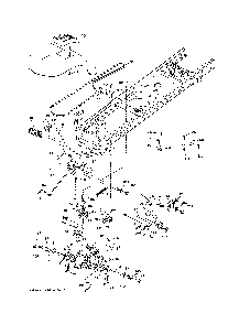 Drive Diagram and Parts List for YTH1842-917223810  Husqvarna Lawn Tractor