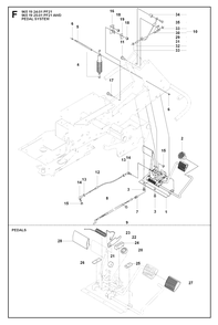 Part Location Diagram of 505515101 Husqvarna Control Cable