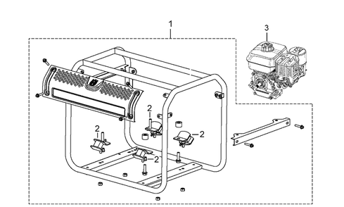 Part Location Diagram of 536296202 Husqvarna Motor