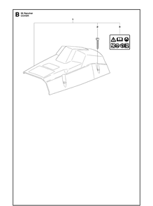 Cover Diagram and Parts List for 55 (RANCHER)(20101400001-Current) Husqvarna Chainsaw