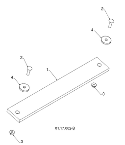 Auger Housing And Impeller Diagram and Parts List for ST268EP (96191003806)(2012-09) Husqvarna Snow Blower