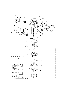 Carburetor zamac1t-el41 Diagram and Parts List for 965167936  Husqvarna Chainsaw