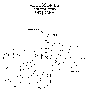 Accessories Diagram and Parts List for IZ5224TLKOA (968999332)(2005-12) Husqvarna Lawn Tractor
