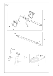 Part Location Diagram of 546090901 Husqvarna Nozzle