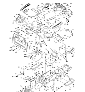 Part Location Diagram of 532408911 Husqvarna Panel