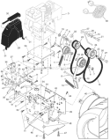 Part Location Diagram of 532404180 Husqvarna Plate, Enging Mounting