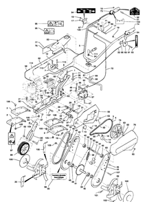 Part Location Diagram of 519653432 Husqvarna Nut H M6 z notched shoulder