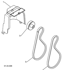 Chassis / Engine Diagram and Parts List for 1130SB (96193004300)(2008-11) Husqvarna Snow Blower