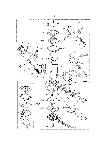 Carburetor details Diagram and Parts List for 965030298  Husqvarna Chainsaw