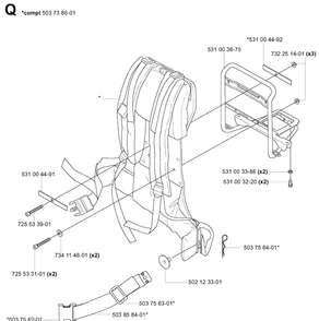 Part Location Diagram of 725533901 Husqvarna 