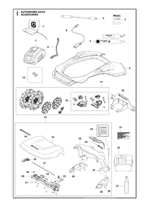 Part Location Diagram of 590855101 Husqvarna Kit