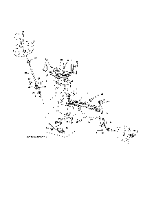 Steering Diagram and Parts List for YTH1842-917223810  Husqvarna Lawn Tractor