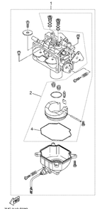 Part Location Diagram of 596890501 Husqvarna Carburettor Kit