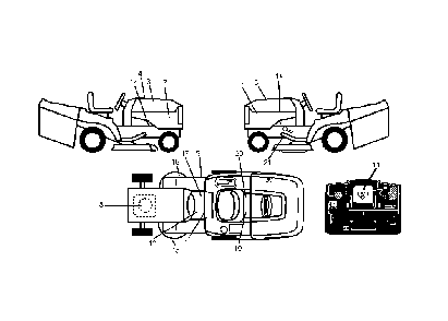 Part Location Diagram of 532409058 Husqvarna OperatorG¦s Manual