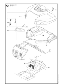 Part Location Diagram of 578362001 Husqvarna Insulation