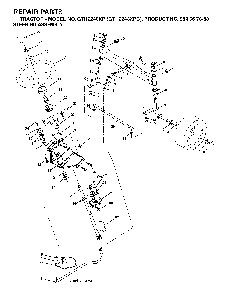 Steering Diagram and Parts List for GTH2248XP (GTH2248 XPC, 954567888)(2003-07) Husqvarna Lawn Tractor
