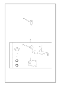 Gasket Kit Diagram and Parts List for K970III 2016-07 Husqvarna Circular Saw