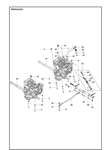 Part Location Diagram of 577388601 Husqvarna Pull Rod