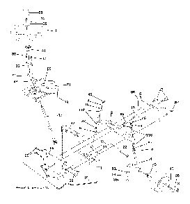 Steering Diagram and Parts List for CTH220TWIN (96061019103)(2008-11) Husqvarna Lawn Tractor