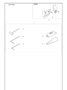 Accessories Diagram and Parts List for 372 (X-TORQ)(2010-04) Husqvarna Chainsaw