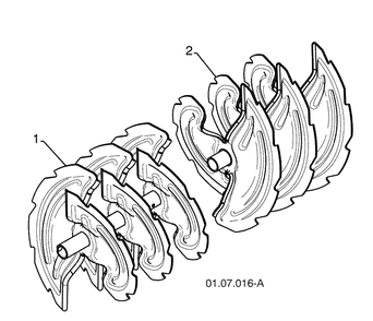 Auger Housing / Auger 1 Diagram and Parts List for 1330SBXLSB (96193004100)(2008-11) Husqvarna Snow Blower