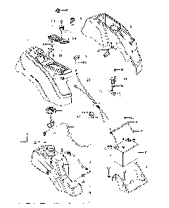Ignition system Diagram and Parts List for 967271501-00  Husqvarna Lawn Mower
