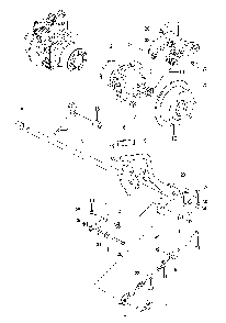 Parking Brake Diagram and Parts List for PZ5426FX966060901-00 2009-08 Husqvarna Lawn Tractor