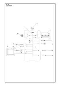 Part Location Diagram of 531147938 Husqvarna Switch