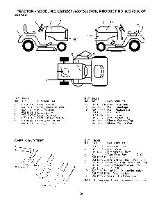 Wheels And Tires Diagram and Parts List for LGT265496045000701 2008-01 Husqvarna Lawn Tractor