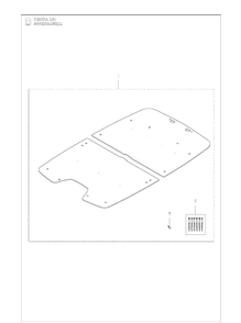 Accessories 3 Diagram and Parts List for CEORA  Husqvarna Brush Cutter