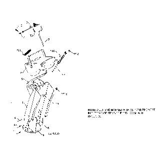 Chute weldment Diagram and Parts List for 96193010106  Husqvarna Snow Blower