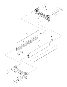 Frame Diagram and Parts List for MS360 2015-06 Husqvarna Circular Saw