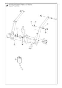 Installation Accessories Diagram and Parts List for R400I-P524  Husqvarna Lawn Tractor Accessories