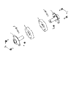Auger Housing And Impeller Diagram and Parts List for 1830SB96193006501 2010-08 Husqvarna Snow Blower