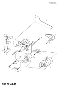 Part Location Diagram of 531005268 Husqvarna Chute