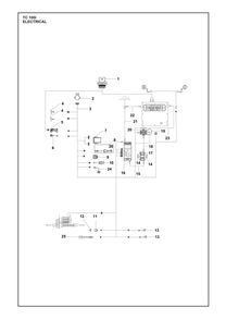 Part Location Diagram of 531147937 Husqvarna Switch