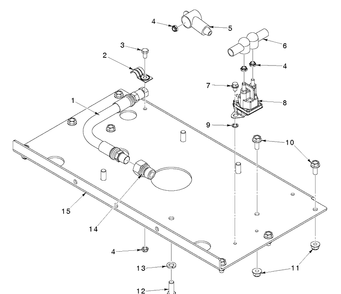 Engine Mounting Diagram and Parts List for MZ48 (97045570100)(2020-01) Husqvarna Lawn Mower