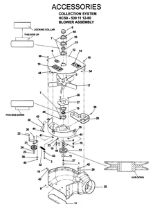 Accessories 9 Diagram and Parts List for IZ5223 (968999526)(2006-08) Husqvarna Lawn Mower