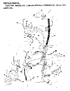 Electrical Diagram and Parts List for GT200 (HCGTK200A, 954840001)(1996-01) Husqvarna Lawn Tractor