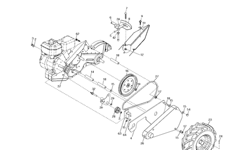 Part Location Diagram of 532429695 Husqvarna 