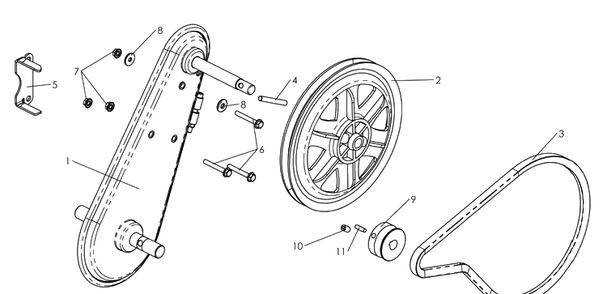 Part Location Diagram of 531008395 Husqvarna Pin Retaining Screw