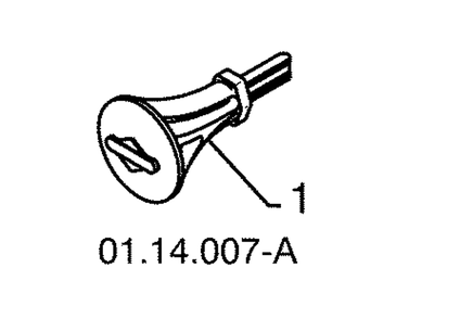 Bag Of Parts / Key 1 Diagram and Parts List for 1330SBXLSB (96193004100)(2008-11) Husqvarna Snow Blower