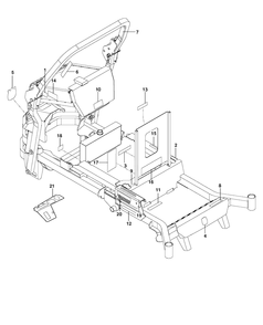 Part Location Diagram of 522860901 Husqvarna Decal, Debris Screen