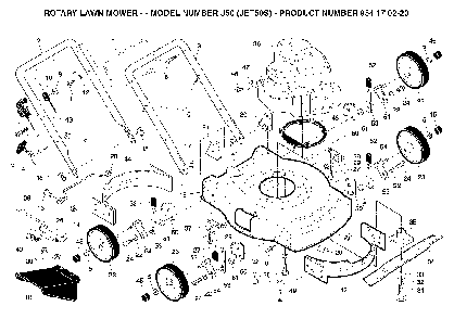 Part Location Diagram of 532190659 Husqvarna Operators Manual