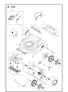 Part Location Diagram of 599139201 Husqvarna Rod