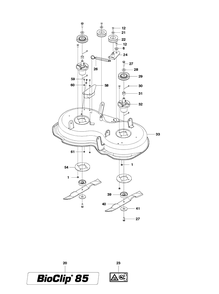 Part Location Diagram of 576209001 Husqvarna Sheet