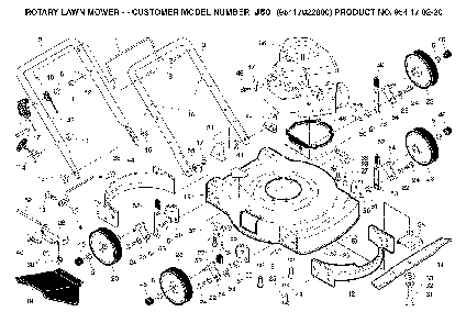 Part Location Diagram of 532191196 Husqvarna Bracket