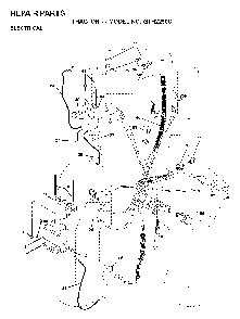 Electrical Diagram and Parts List for GTH2250C (954567093)(2001-05) Husqvarna Lawn Tractor