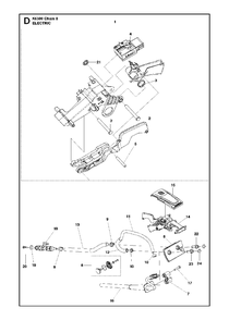 Part Location Diagram of 5878357-01 Husqvarna Parallel Pin